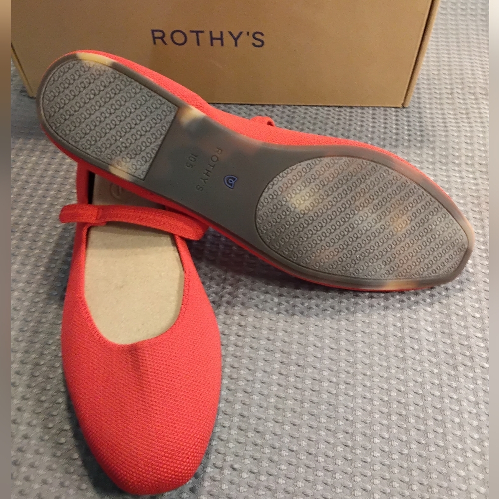 Rothy's Red Women's Shoes "Lollipop Red" - Picture 2 of 6